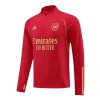 Arsenal Trainings Sweatshirt Quarter-zip 2023-24 Rode - Heren